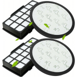 YOZHIQU - LOT DE 2 FILTRE POUR ASPIRATEUR ROWENTA SILENCE FORCE CYCLONIC RO6984EA RO6941EA RO6963EA RO6921EA RO6971EA RO6993EA (MODÈLE RO69XX) FILTRE