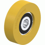 BLICKLE - GALET GUIDE Ø 30MM BANDAGE POLYURÉTHANE PU 25KG - FTH 30X8/6-6K