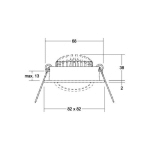 BRUMBERG BB05 RC DRIVER ANGLES BLANC STRUCTURÉ