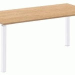BUREAU DROIT 160 CM CHÊNE CLAIR EXPRIM