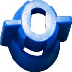 ECROU 1/4T POUR BUSE TEEJET FLAT SPRAYTIPS BLEU