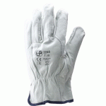 GANTS DE MANUTENTION EUROSTRONG 2240 FLEUR DE BUFFLE ECRU - 11 - COVERGUARD