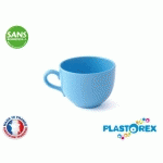 MAXI TASSE MELAMINE BLEUE 62 CL DIAM 12,4 - 9,1 CM