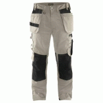 PANTALON DE TRAVAIL ARTISAN BEIGE/NOIR TAILLE 40C - BLAKLADER