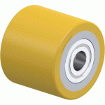 BLICKLE - GALET DE TRANSPALETTES Ø 82MM BANDAGE POLYURÉTHANE PU 660KG - HTH 82X72/20-72K