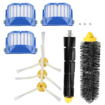 KIT D'ACCESSOIRES DE REMPLACEMENT POUR LA SÉRIE ROOMBA 600, BROSSE EN SOIE, BROSSES LATÉRALES DE ROBOT ASPIRATEUR