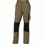 PANTALON 100% COTON AVEC RENFORT CORDURA® POLYAMIDE - SPRING LIGHT-M DELTA PLUS