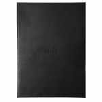 RHODIA EPURE PORTE-BLOC AVEC PORTE-CRAYON + BLOC N°18 PETITS CARREAUX 5X5 - NOIR