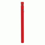 POTELET AMOVIBLE PRIMABLOC 3 CLÉS ID.CITY - ZINC ROUGE 3020 - PROCITY