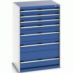 BOTT 1 ARMOIRE À TIROIRS SL-8612-7.2 AVEC 7 TIROIRS POUR CHARGE LOURDE - BOTT