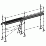 ECHAFAUDAGE FAÇADIER DUO-45 - LOT 28 M2