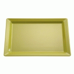 PLATEAU GN 1/2 APS -PURE COLOR- 32,5 X 26,5 CM, H : 3 CM