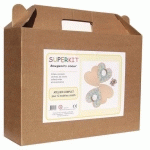 ATELIER MOSAÏQUE CULTURE CLUB BOUGEOIRS FORME COEUR 1 KIT