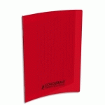 CAHIER PIQÛRE 32 PAGES SEYÈS INTERLIGNE 2,5MM 17X22 90G COUVERTURE POLYPRO ROUGE - LOT DE 29