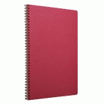 CAHIER RELIURE INTÉGRALE AGE BAG A4 100 PAGES PETITS CARREAUX - ROUGE - LOT DE 5