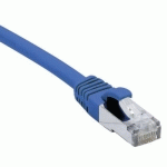 CORDON RJ45 CATÉGORIE 6A S/FTP LSOH SNAGLESS BLEU - 3 M - DEXLAN