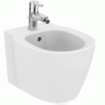 IDEAL STANDARD - BIDET MURAL CONNECT SPACE COMPACT 360 X 480 MM, FIXATION INVISIBLE BLANC
