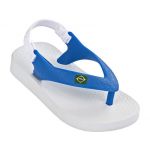 IPANEMA TONGS CLASSIC BRAZIL BABY BLANCHES BLEUES CHAUSSURES