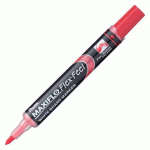 MARQUEUR EFFAÇABLE PENTEL MAXIFLO FLEX-FEEL POINTE CONIQUE 4,6 MM ROUGE