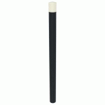 POTELET URBIN PMR TÊTE BOMBÉE MÉT HTR 1.20M Ø90MM GRIS 7016 - BUTON DESIGN