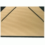 CART.À DESSIN 32X45 ELAST. KRAFT - KRAFT BRUN - LOT DE 10