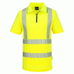 LOT DE 2 - PORTWEST KX302 POLO HV KX3 JAUNE - TAILLE M