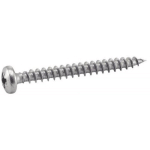 VIS À BOIS AGGLOMERE TÊTE CYLINDRIQUE POZIDRIVE - INOX A4 4,5X30 MM - BOÎTE DE 200