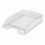 CORBEILLE À COURRIER LEITZ PLUS CRISTAL