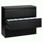 CRÉDENCES MONOBLOCS À TIROIRS - NOIR RAL 9005