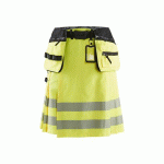 KILT HAUTE VISIBILITÉ JAUNE FLUO NOIR C50 - BLAKLADER