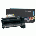 LEXMARK C780H1YG CARTOUCHE DE TONER 1 PIÈCE(S) ORIGINAL JAUNE - TONER AUTHENTIQUE