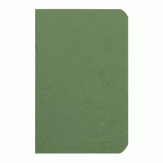 LOT DE 5 - CAHIER PIQUÉ AGE BAG 9X14CM 96 PAGES LIGNÉ - VERT