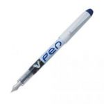 PILOT STYLO À PLUME JETABLE LARGEUR DE TRAIT 0,4 MM ENCRE LIQUIDE BLEUE V-PEN