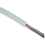 FILS DE CONNEXION RS PRO UL1429, 20 0,52 MM² 20 AWG, 150 V, XLPVC BLANC, 100M ( PRIX POUR BOBINE DE 100 MÈTRES )