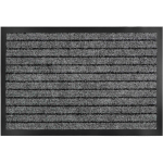 KARAT - TAPIS DE PORTE PAILLASSON D'ENTRÉE DURA GRIS 100 X 120 CM - GRIS