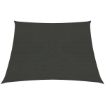 VOILE D'OMBRAGE 160 G/M² ANTHRACITE 3/4X3 M PEHD - FIMEI