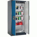 ARMOIRE SÉCURITÉ Q-CLASSIC-90 Q90.195.090 GRIS/BLEU - MANUTAN COLLECTIVITÉS