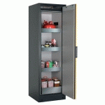 ARMOIRE SÉCURITÉ Q-PEGASUS-90 Q90.195.060.WDACR GRIS/JAUNE - ASECOS