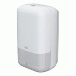 DISTRIBUTEUR PAPIER TOILETTE FEUILLES TORK T3 PLASTIQUE BLANC