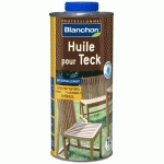 HUILE POUR TECK - PHASE AQUEUSE - 1 L BLANCHON