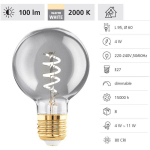 ILLUMINANT LED E27 L: 9.5CM Ø: 6CM DIMMABLE 2000K