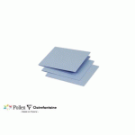 LOT DE 2 - PAQUET DE 25 CARTES PLIÉES POLLEN 110X110MM 210G/M2 - BLEU LAVANDE