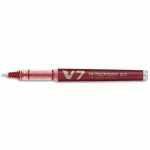 STYLO ROLLER RECHARGEABLE ROUGE PILOT HI-TECPOINT V7 BEGREEN - 0,7 MM - POINTE TUBULAIRE