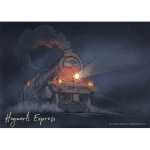 AG ART - POSTER INTISSÉ - HARRY POTTER TRAIN POUDLARD - 155 X 110 CM