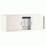 RÉHAUSSE À RIDEAUX ECO-CONÇUE CLASSIQUE H 44 X L 120 CM BLANC