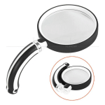 LOUPE DE LECTURE PORTABLE 1 PC, LENTILLE DE LOUPE, LOUPE ROTATIVE EN VERRE HD PLIABLE POUR LES PERSONNES ÂGÉES LISANT ET LES ENFANTS, LES ENFANTS