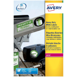 480 ÉTIQUETTES ADHÉSIVES ULTRA RÉSISTANTES COLORIS BLANC L4773 AVERY, LA BOÎTE