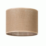 BRITOP ABAT-JOUR JUTE Ø 25 CM HAUTEUR 18 CM BEIGE