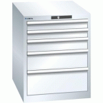 ARMOIRE BLANC PUR 564X725X700 AVEC 5 TIR. 75KG _ 78.518.110 - LISTA