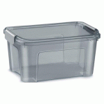 BOÎTE DE RANGEMENT SMART BOX 13 LITRES RECYCLÉE TRANSLUCIDE